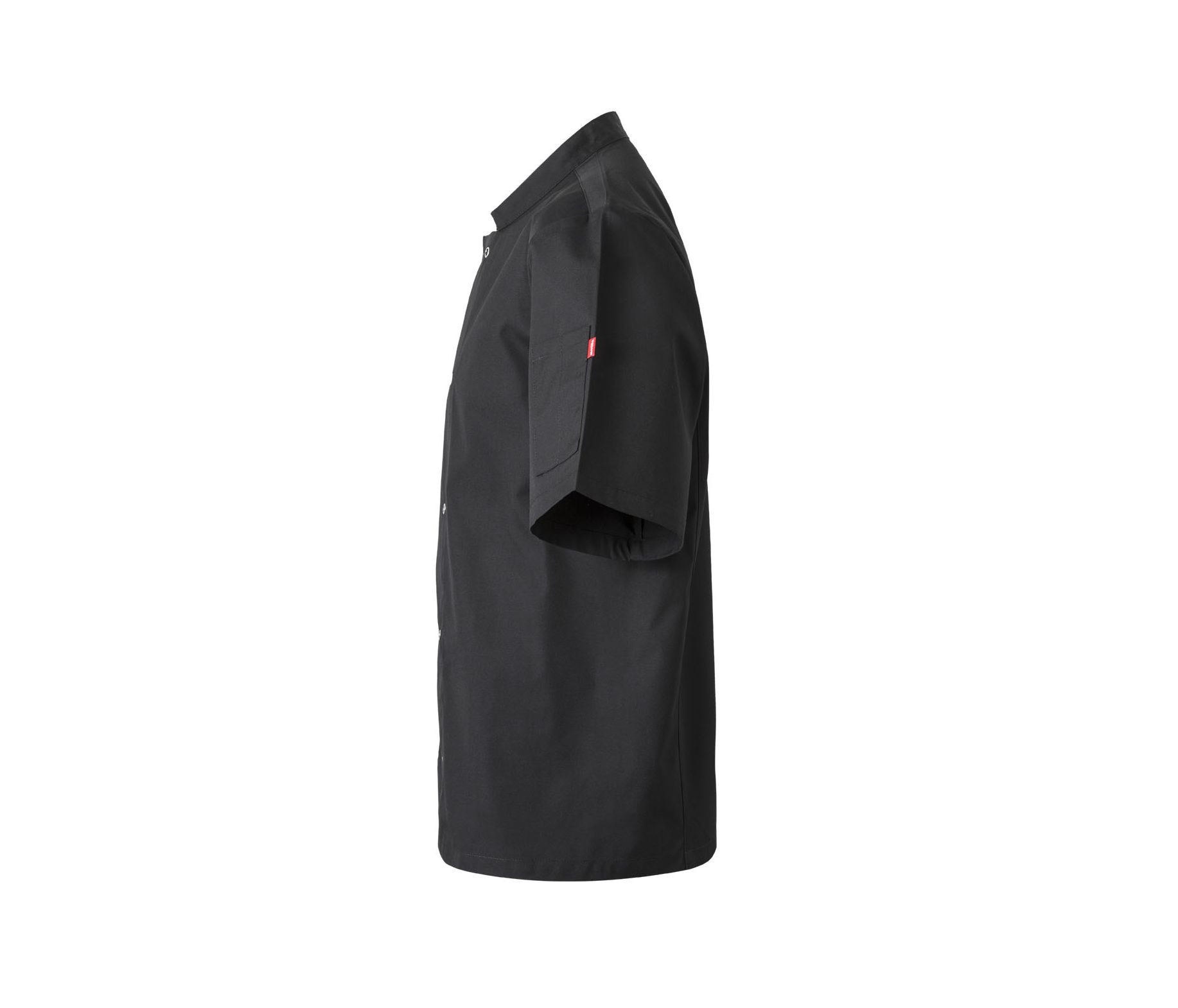 VESTE DE CUISINIER MC AVEC BOUTONS PRESSION