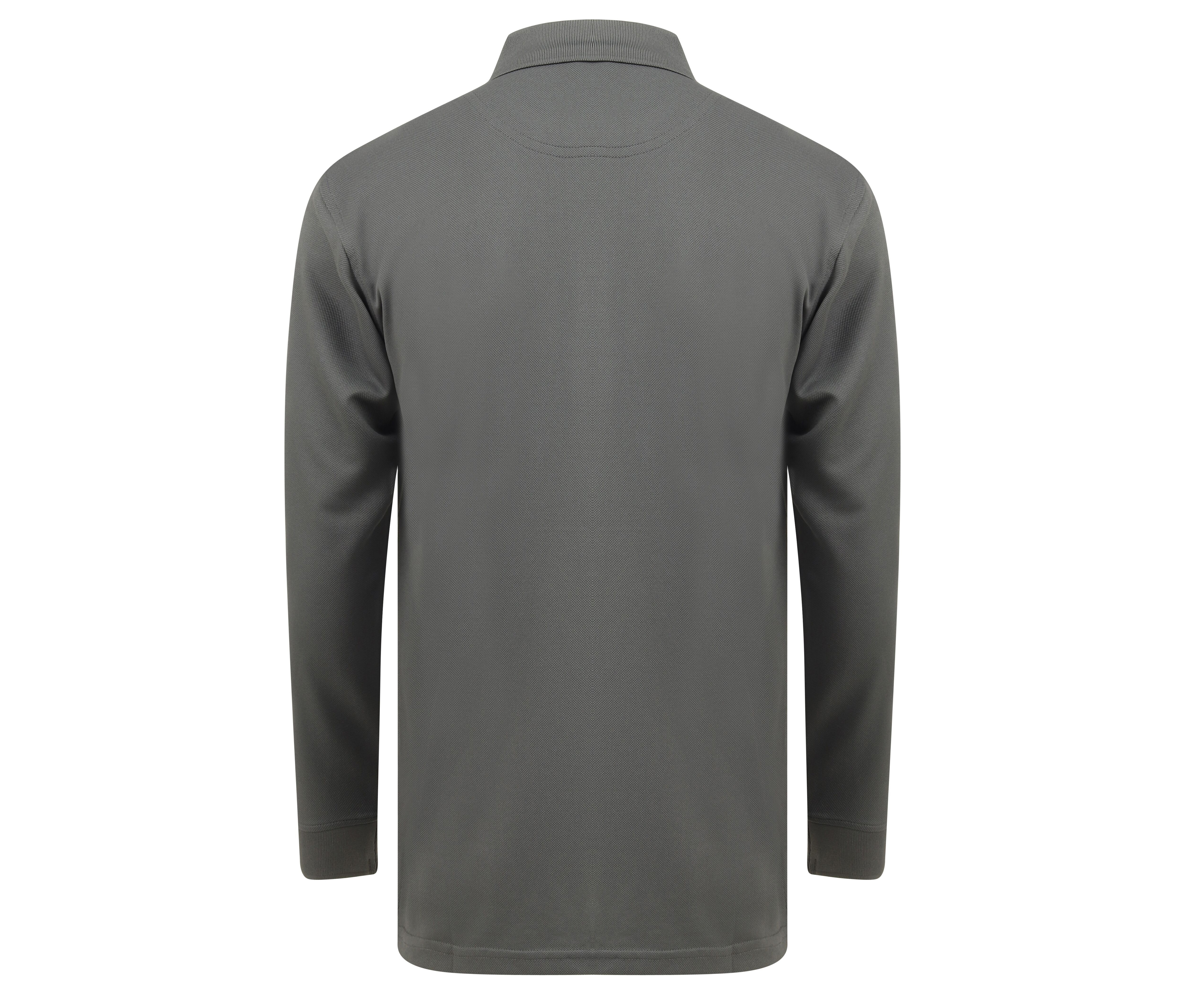 UNISEX COOLPLUS® LONG SLEEVED POLO SHIRT