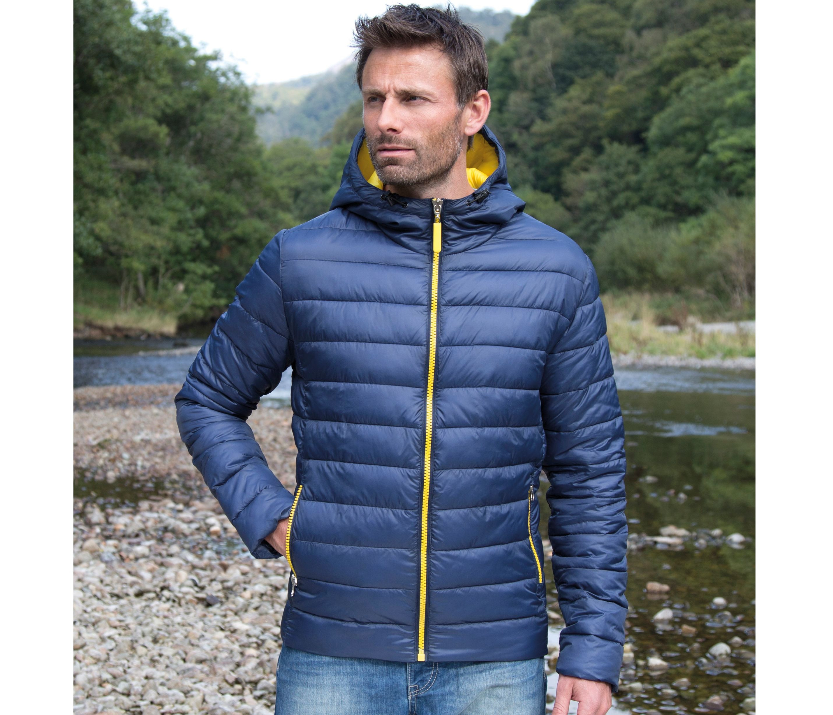 MENS SNOW BIRD HOODED JACKET