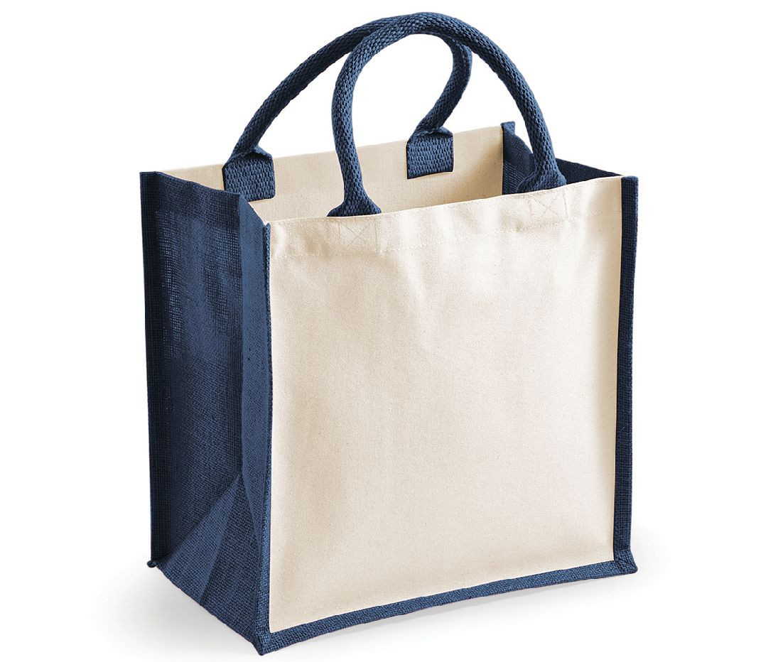 PRINTER'S MIDI JUTE BAG