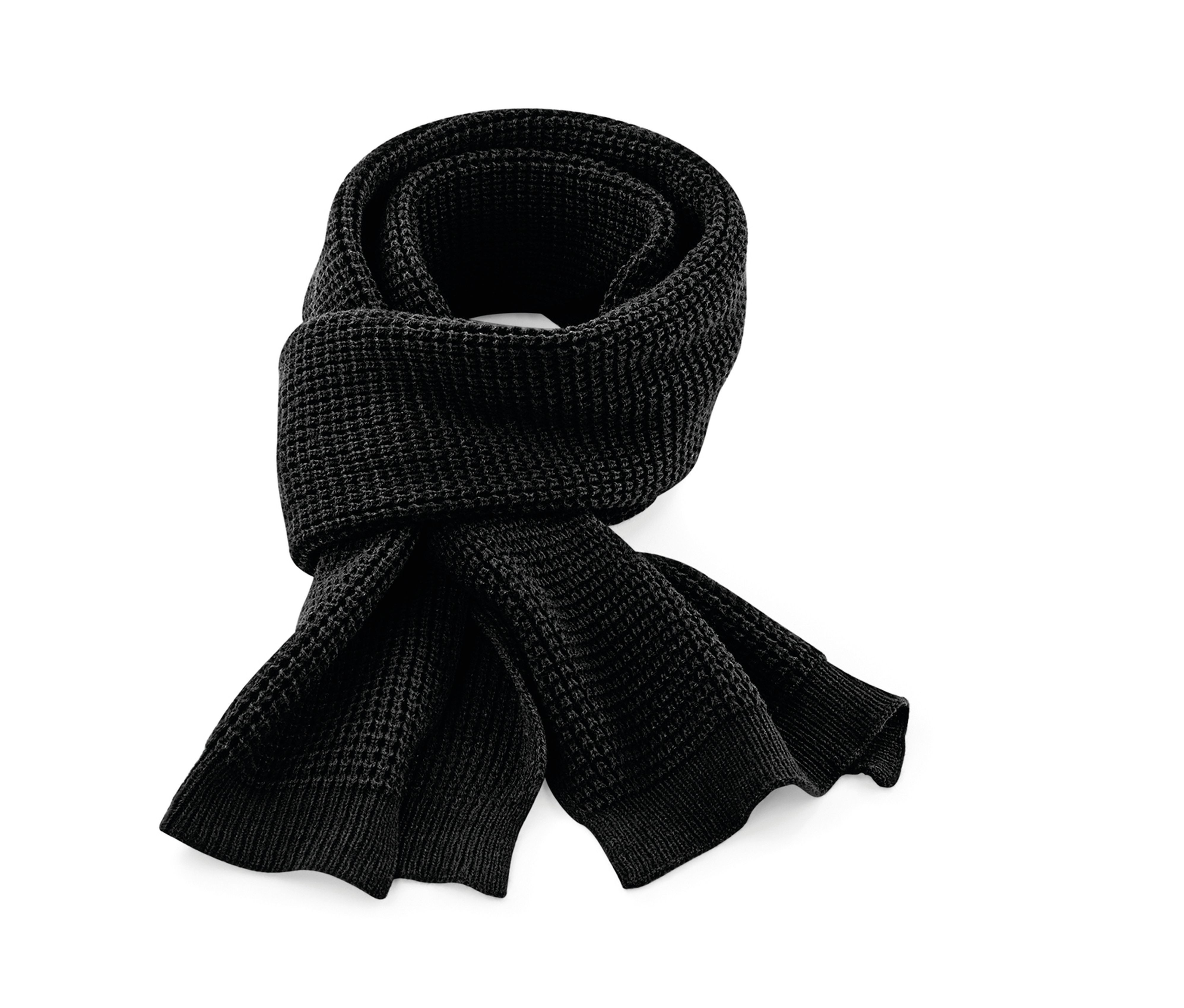 CLASSIC WAFFLE KNIT SCARF