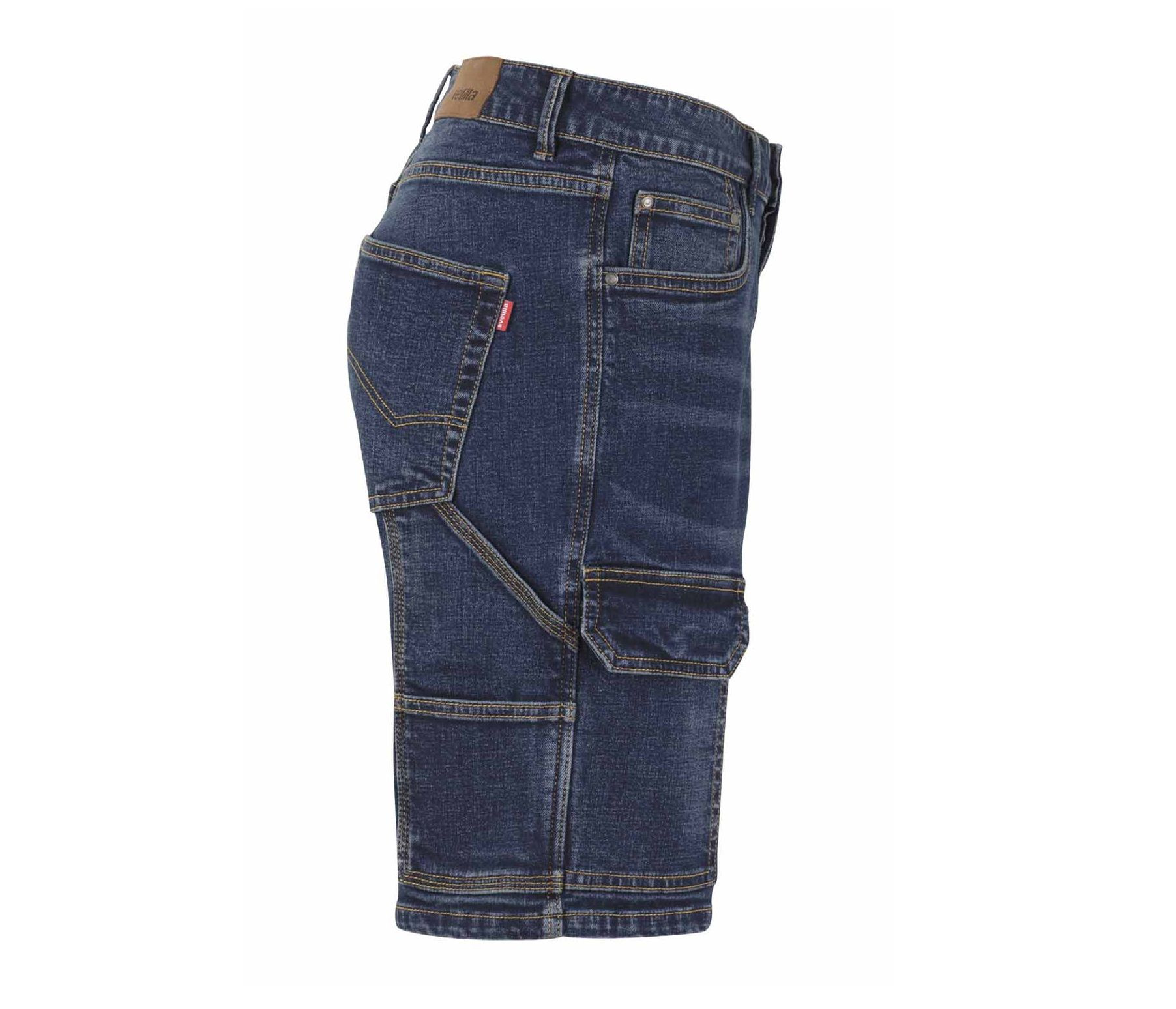 BERMUDA DENIM STRETCH MULTIPOCHES