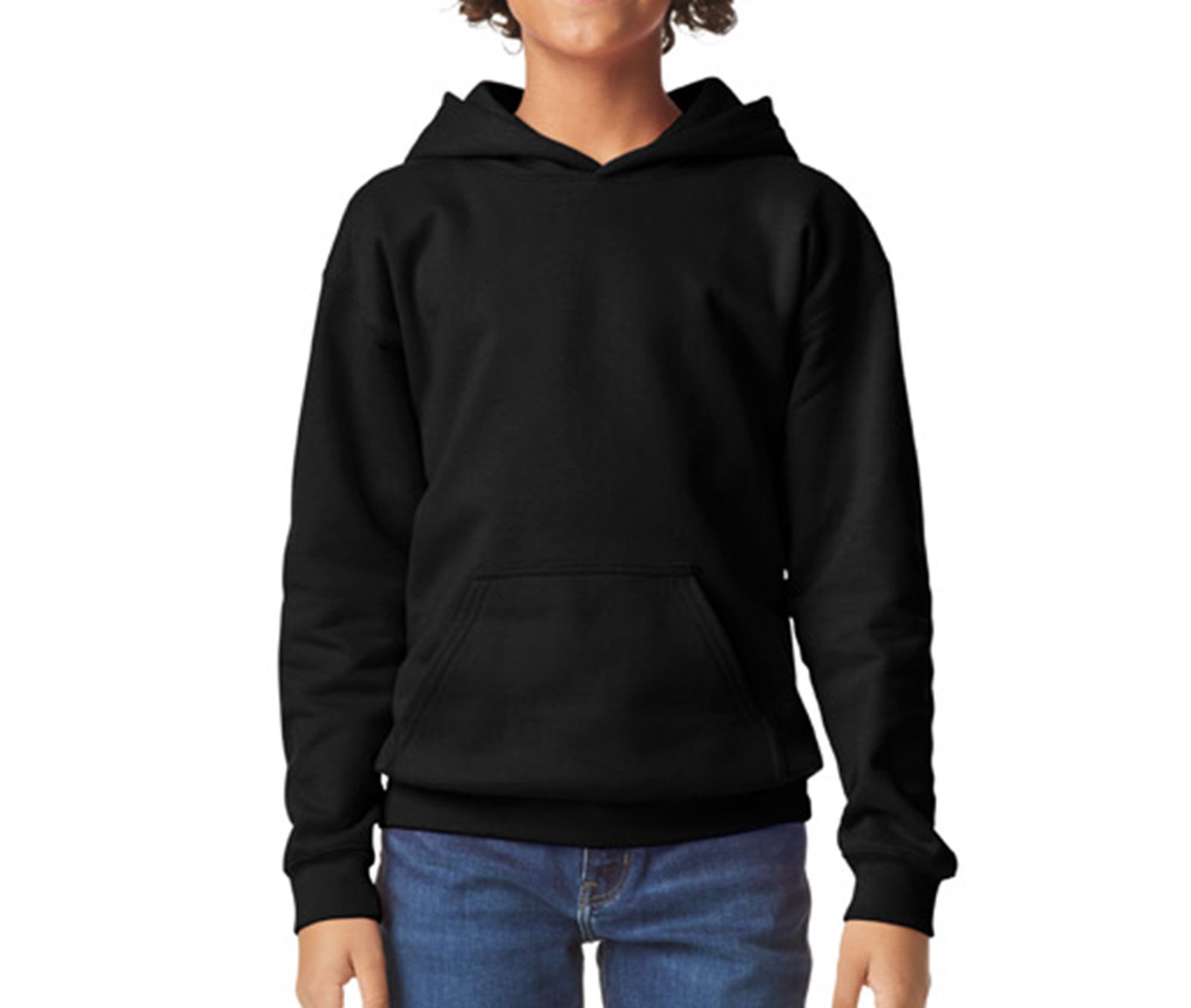 SOFTSTYLE® MIDWEIGHT FLEECE YOUTH HOODIE